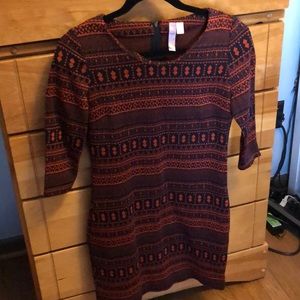 3/4 sleeve Knit Dress